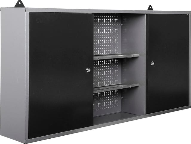 Ondis24 Werkbank Set Klaus 240 cm 2 Schränke Werkstatt