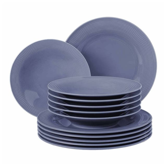 Seltmann Weiden Beat Coor Glaze Tafelservice 12-teilig Fliederblau