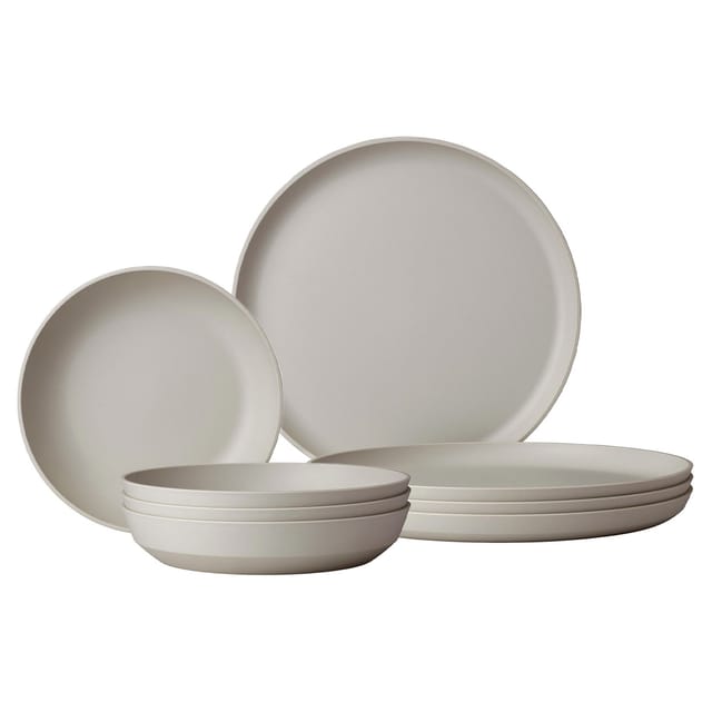Mepal Silueta Tafel-Set 8-teilig Nordic White