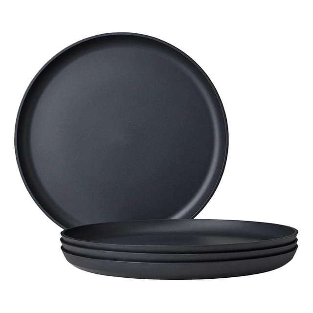 Mepal Silueta Essteller 26 cm 4er Set Nordic Black