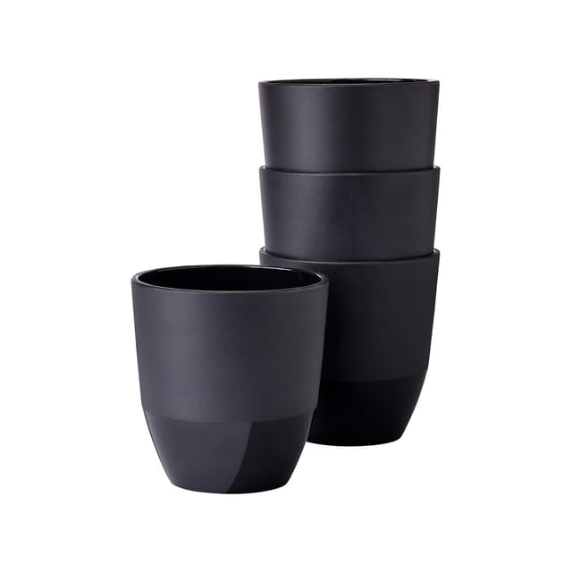 Mepal Silueta Becher 200 ml 4er Set Nordic Black