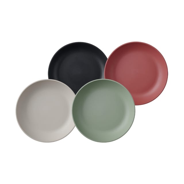 Mepal Silueta Suppenteller 21 cm 4er Set Mixed