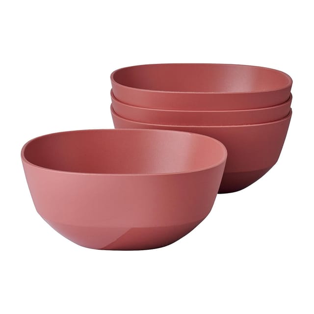 Mepal Silueta Schalen 750 ml 4er Set Vivid Mauve