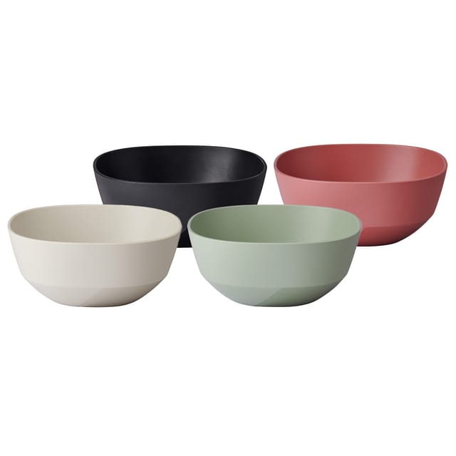 Mepal Silueta Schalen 750 ml 4er Set Mixed
