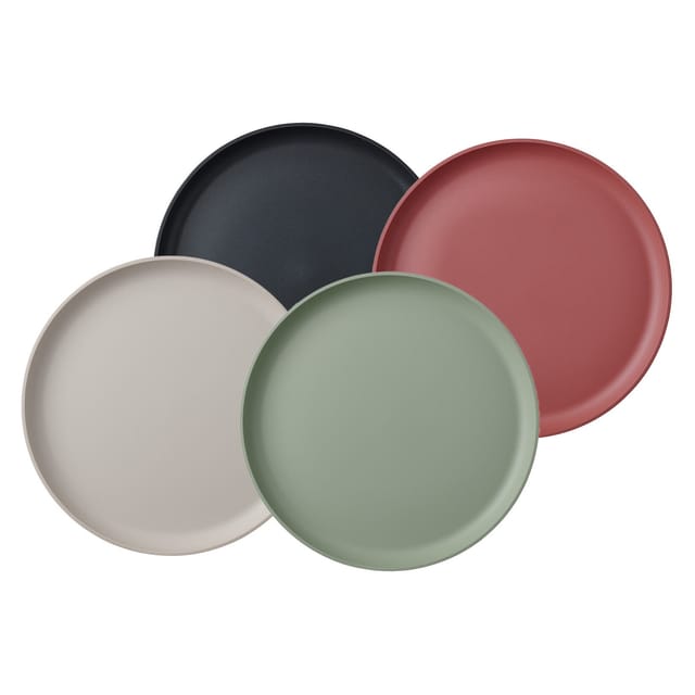 Mepal Silueta Essteller 26 cm 4er Set Mixed