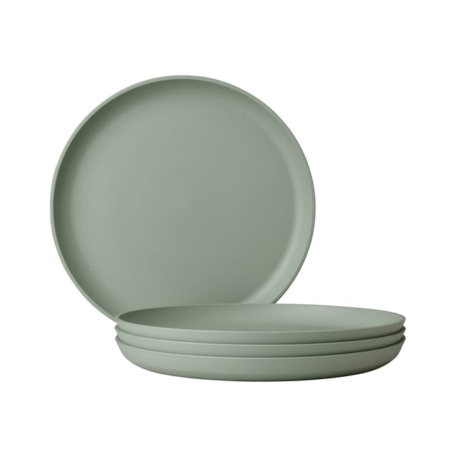 Mepal Silueta Frühstücksteller 23 cm 4er Set Nordic Sage