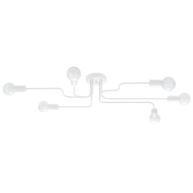 Sollux Lighting Kronleuchter Vector 6 Weiß