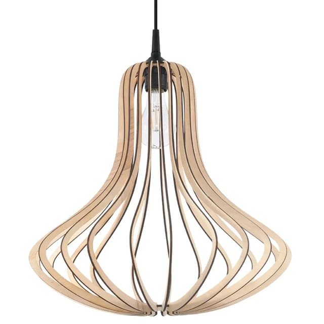 Sollux Lighting Hängeleuchte Elza Holz