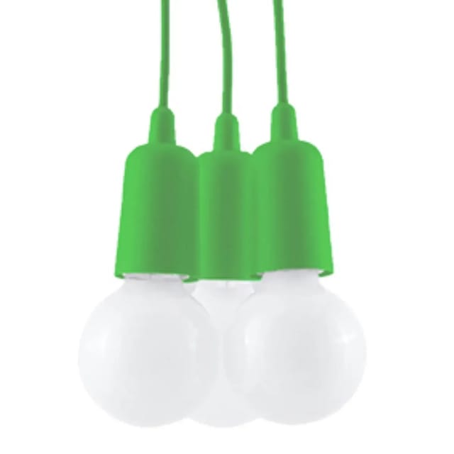 Sollux Lighting Hängeleuchte Diego 3 Grün