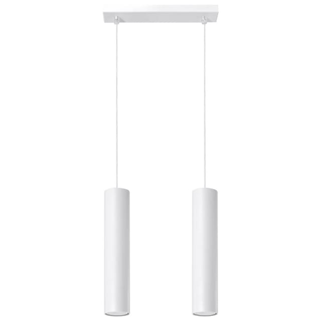 Sollux Lighting Hängeleuchte Lagos 2 Weiß