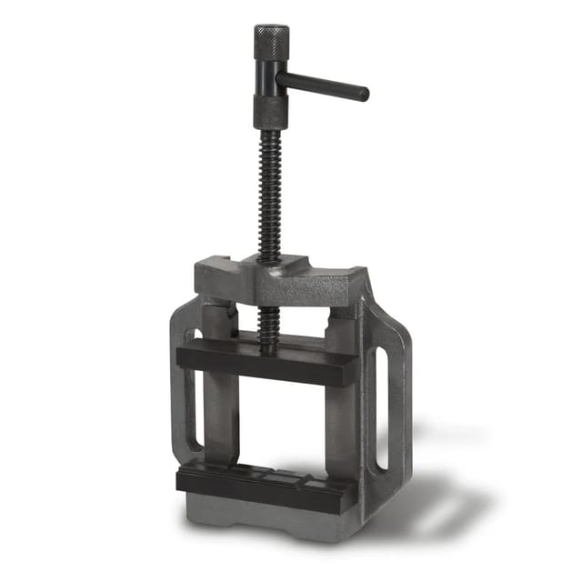 EBERTH Maschinenschraubstock Backenbreite 125mm Max Spannbreite 100mm
