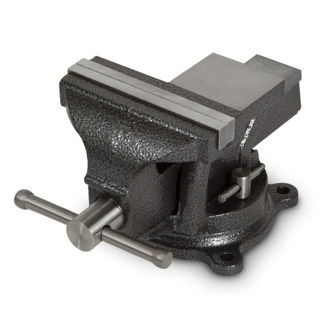 EBERTH Schraubstock Backenbreite 125mm Spannweite 87mm Max 360 Grad Drehbar