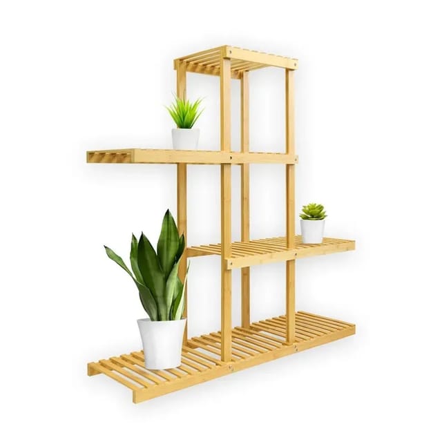 KARAT Bambusregal Samia Moderne Und Minimalistische Wohndekoration aus Bambus