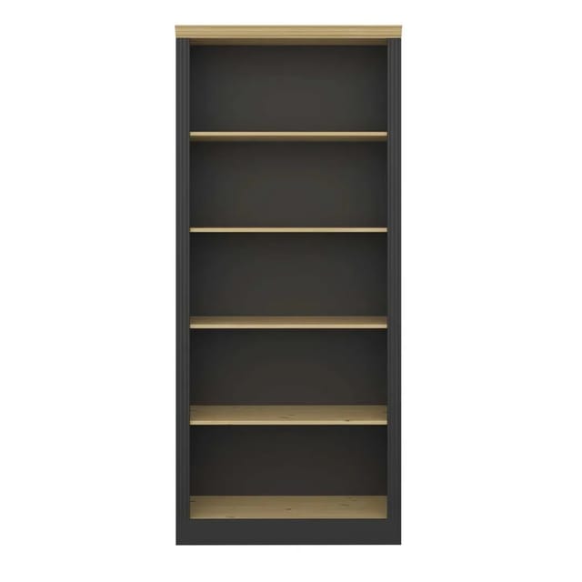 ebuy24 Nola Regal 4 Ablagen Kaffeefarben