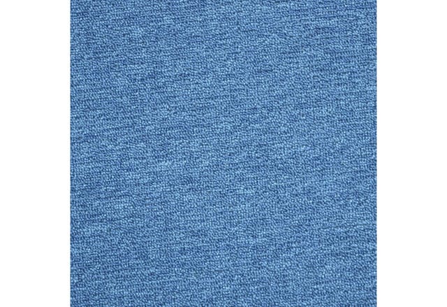 KARAT Teppich Rund London mit Flachem Schlingenflor Modern Hellblau Ø 200 cm