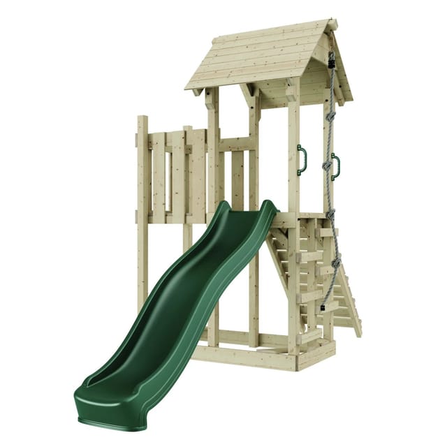 OutdoorToys Spielturm Tromso Dunkelgrün