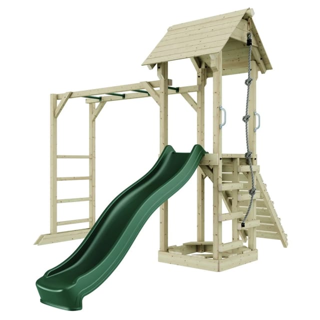 OutdoorToys Spielturm Lund Dunkelgrün