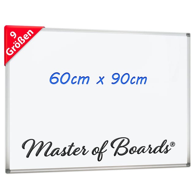KARAT Whiteboard Master of Boards Lackiert Kratzfest Magnethaftend 60 x 90 cm