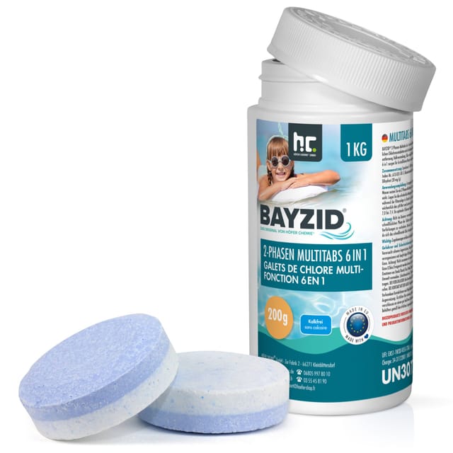Bayzid 6in1 2-Phasen-Multitabs 200g 1kg