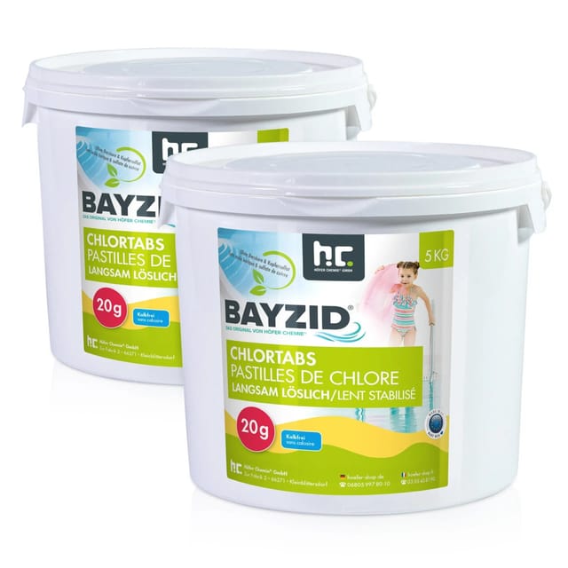Bayzid Chlortabs 20g Langsam Löslich 2 x 5kg