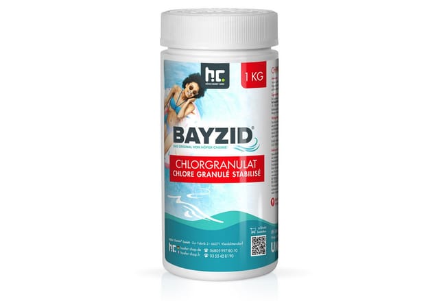 Bayzid Chlorgranulat für Pools 6 x 1kg