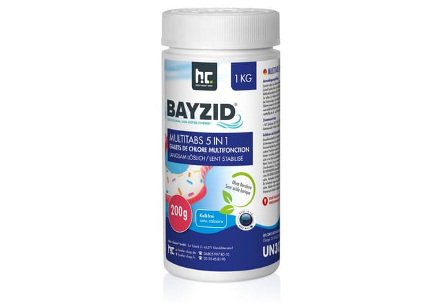 Bayzid Multitabs 200g 5in1 für Pools 1kg