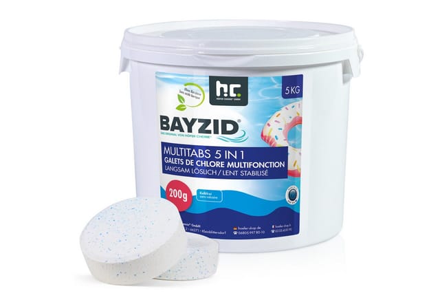 Bayzid Multitabs 200g 5in1 für Pools 4 x 5kg