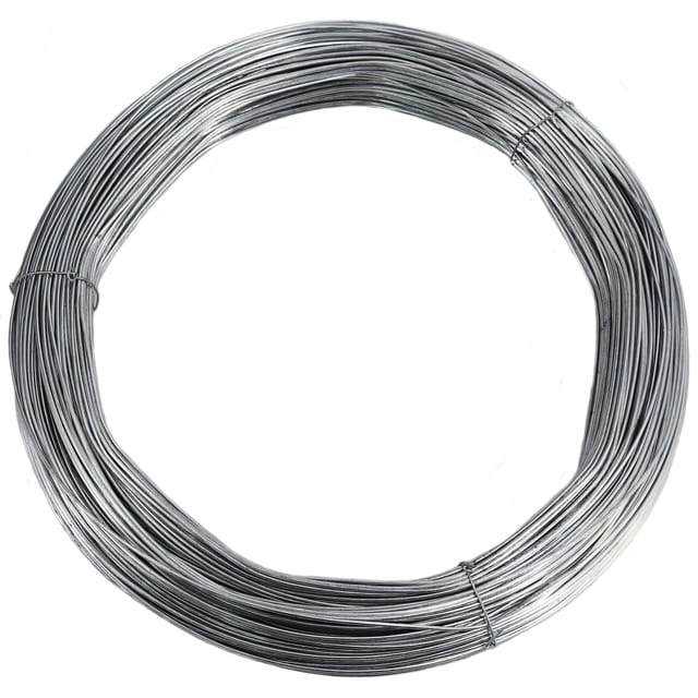Aquagart 125m Spanndraht 3,0mm Für Wildzaun Forstzaun Weidezaun Knotengeflecht