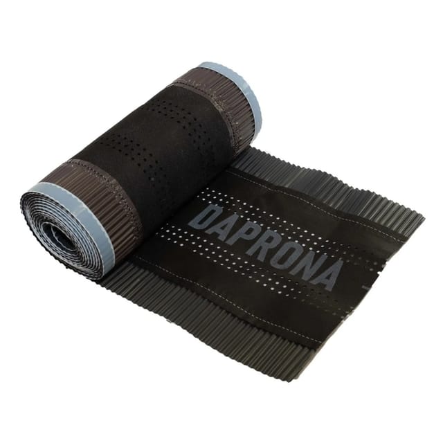 Daprona Firstrolle Alu Super Vent 5m x 320mm Anthrazit Abdichtung Dachfirst
