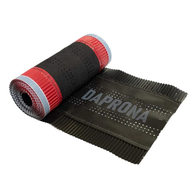 Daprona Firstrolle Alu Super Vent 5m x 390mm Schwarz Abdichtung Dachfirst