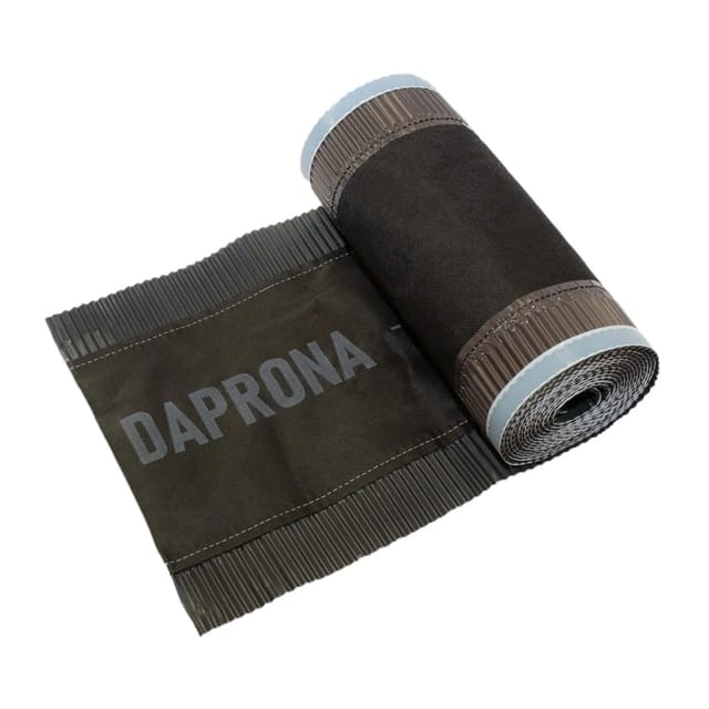 Daprona Firstband Alu 5m x 330mm Anthrazit zuverlässige Abdichtung Dachfirst