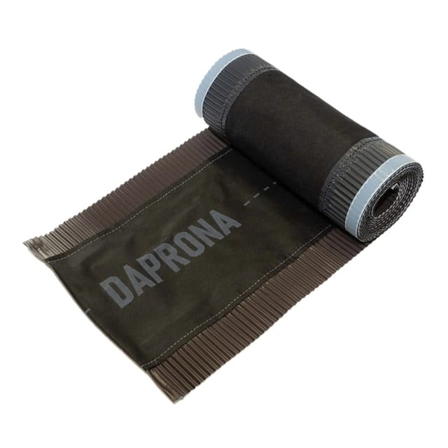 Daprona Firstband Alu 5m x 330mm Braun zuverlässige Abdichtung Dachfirst