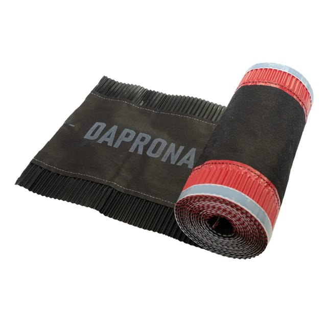 Daprona Firstband Alu 5m x 390mm Schwarz zuverlässige Abdichtung Dachfirst