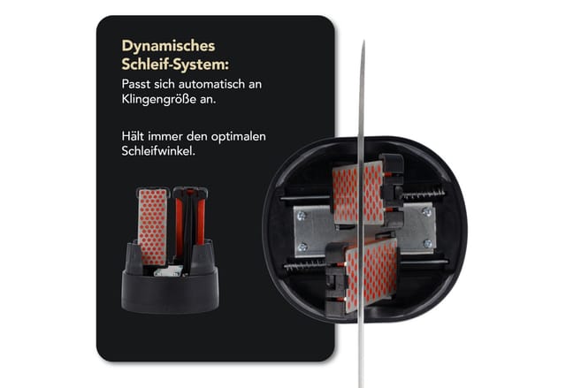 DMT SimpleSharp Diamant Messerschärfer Schwarz