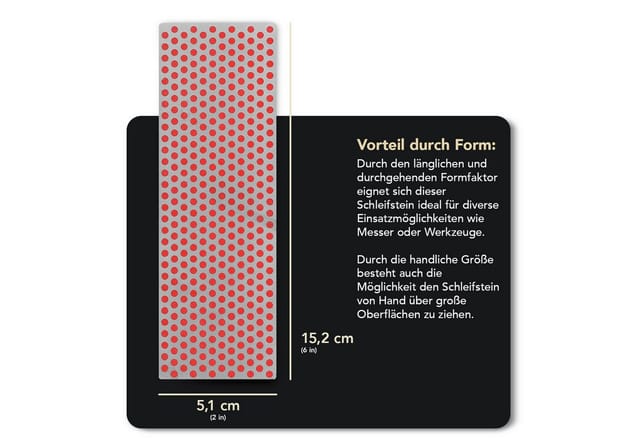 DMT Diamond Whetstone Diamant Schleifstein in Holzbox 6 Zoll Grob & Fein & Extrafein