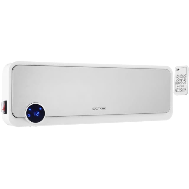 Echos Eco-355 Wand Heizlüfter 12 h Timer 2000 W