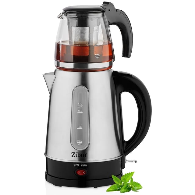 Zilan ZLN-3581 Teekocher Edelstahl 1,7 L 2200 Watt