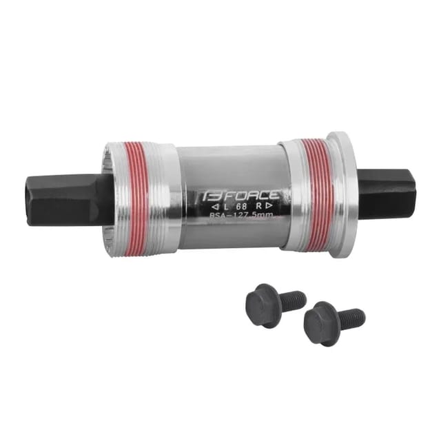 Force 4-Kant Alu Tretlager mit BSA Gewinde Länge 127,5 mm
