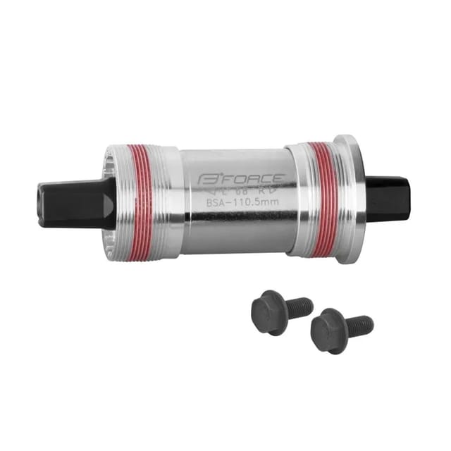 Force 4-Kant Alu Tretlager mit BSA Gewinde Länge 110 mm