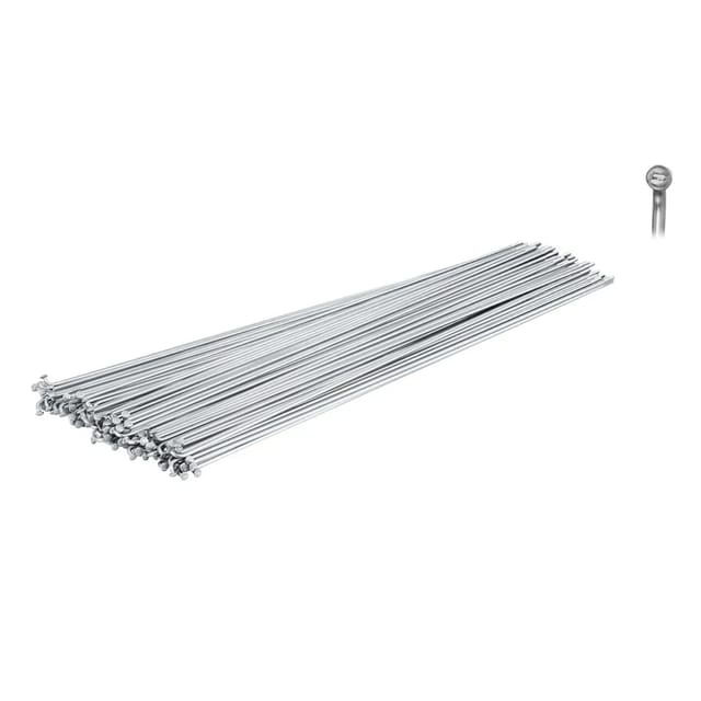 Force Speichen Inox Silber 2mm ohne Nippel Preis für 6 Stück Länge in mm : 280