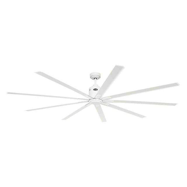 CASAFAN Energiespar Deckenventilator mit Fernbedienung Big Smooth Eco Weiß 224 cm