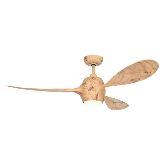 CASAFAN Energiespar Deckenventilator mit LED Beleuchtung und Fernbedienung Eco Fiore Redpine 142 cm