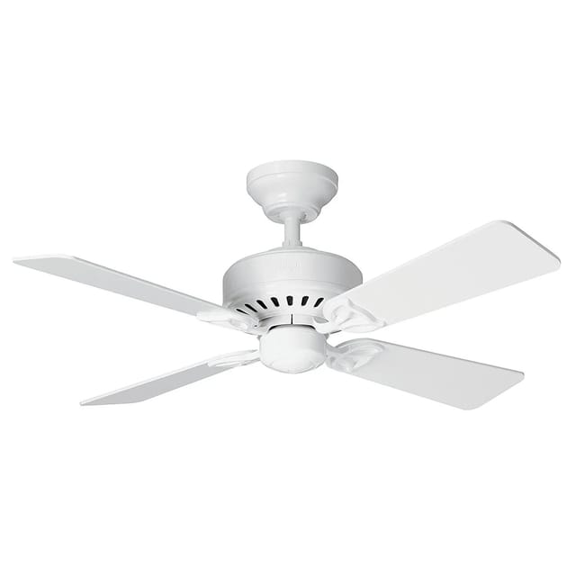 HUNTER FANS Deckenventilator Hunter Bayport 107 cm Weiß mit Zugkette