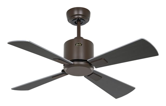 CASAFAN Energiespar Deckenventilator mit Fernbedienung Eco Neo III WiFi 92 cm Bronze Flügel Wenge - Silbergrau