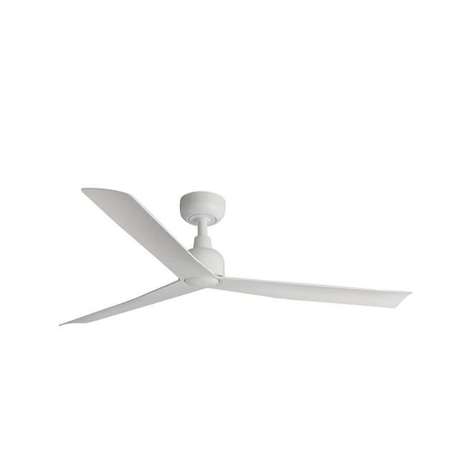 FARO Outdoor Energiespar Deckenventilator mit Fernbedienung Marine Weiß IP44