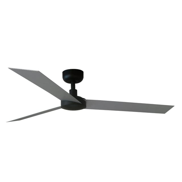 FARO Energiespar Deckenventilator mit Fernbedienung Cruiser L Aluminium 132 cm