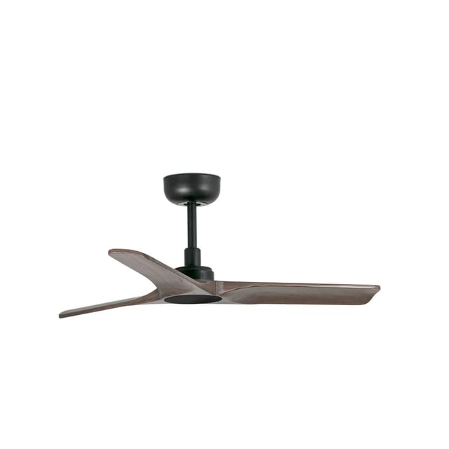 FARO Energiespar Deckenventilator mit Fernbedienung Heywood 90 cm Schwarz
