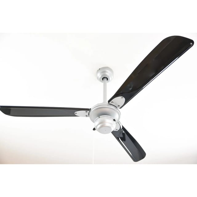 WESTINGHOUSE Outdoor Deckenventilator Mountain Gale Silber 132 cm mit Zugschnur IP44