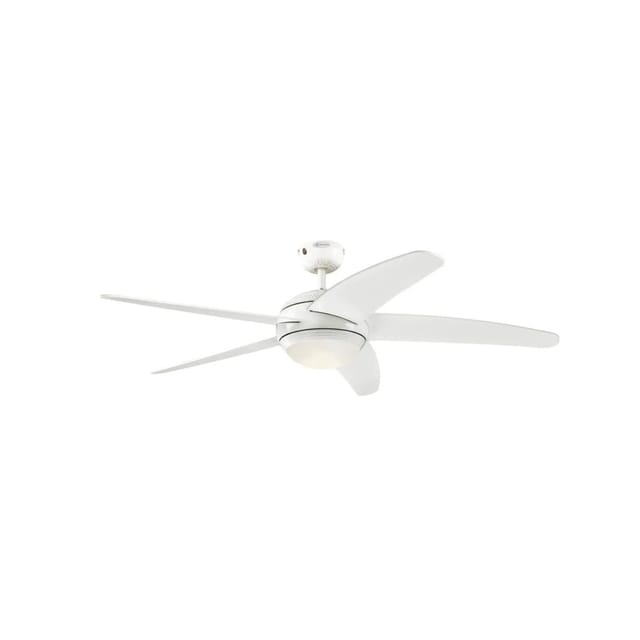 WESTINGHOUSE Westinghouse Deckenventilator Bendan Weiß mit LED Beleuchtung und Fernbedienung