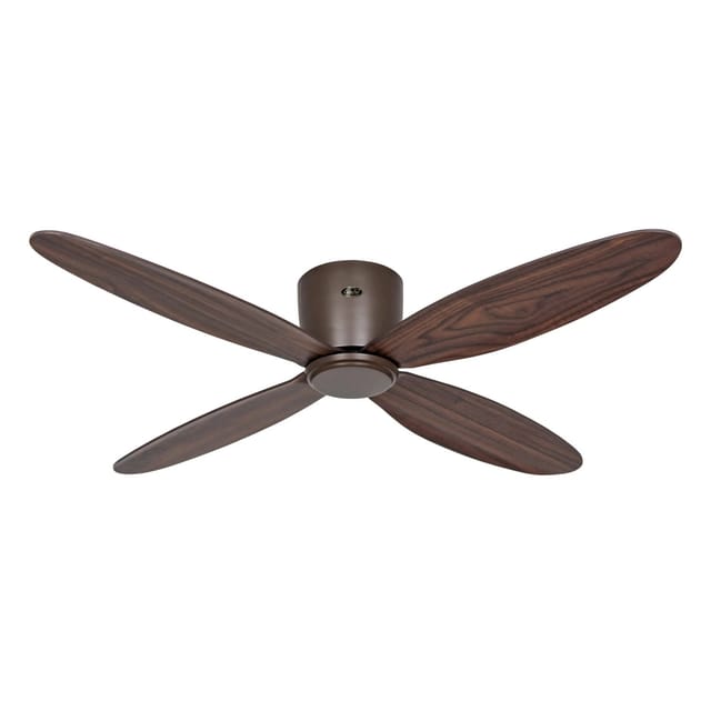 CASAFAN Energiespar Deckenventilator mit Fernbedienung Eco Plano II WiFi 132 cm Bronze
